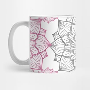 Flower Mandala Pattern Mug